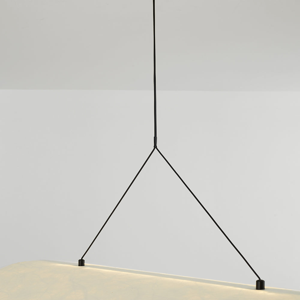 Renée Moderne LED Hanglamp Metaal/Kunstzijde Wit Slaap/Eet/Woonkamer