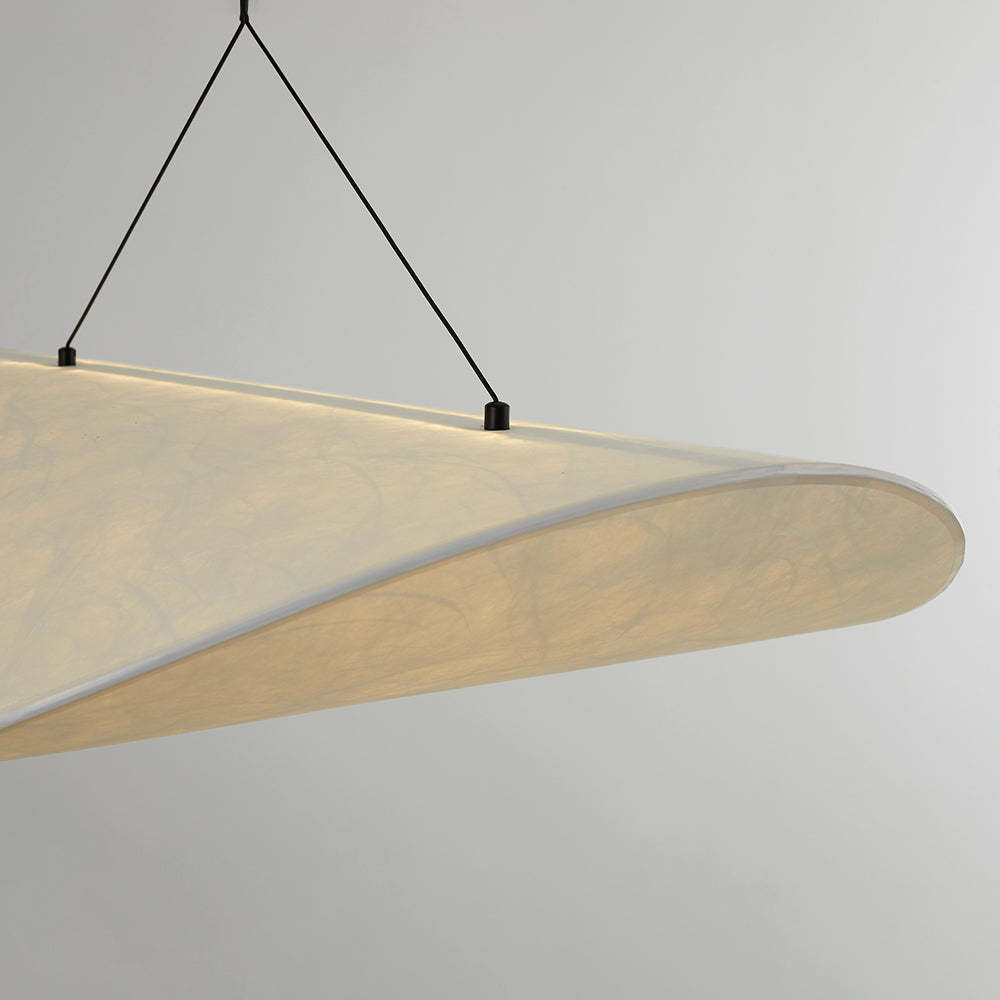 Renée Moderne LED Hanglamp Metaal/Kunstzijde Wit Slaap/Eet/Woonkamer