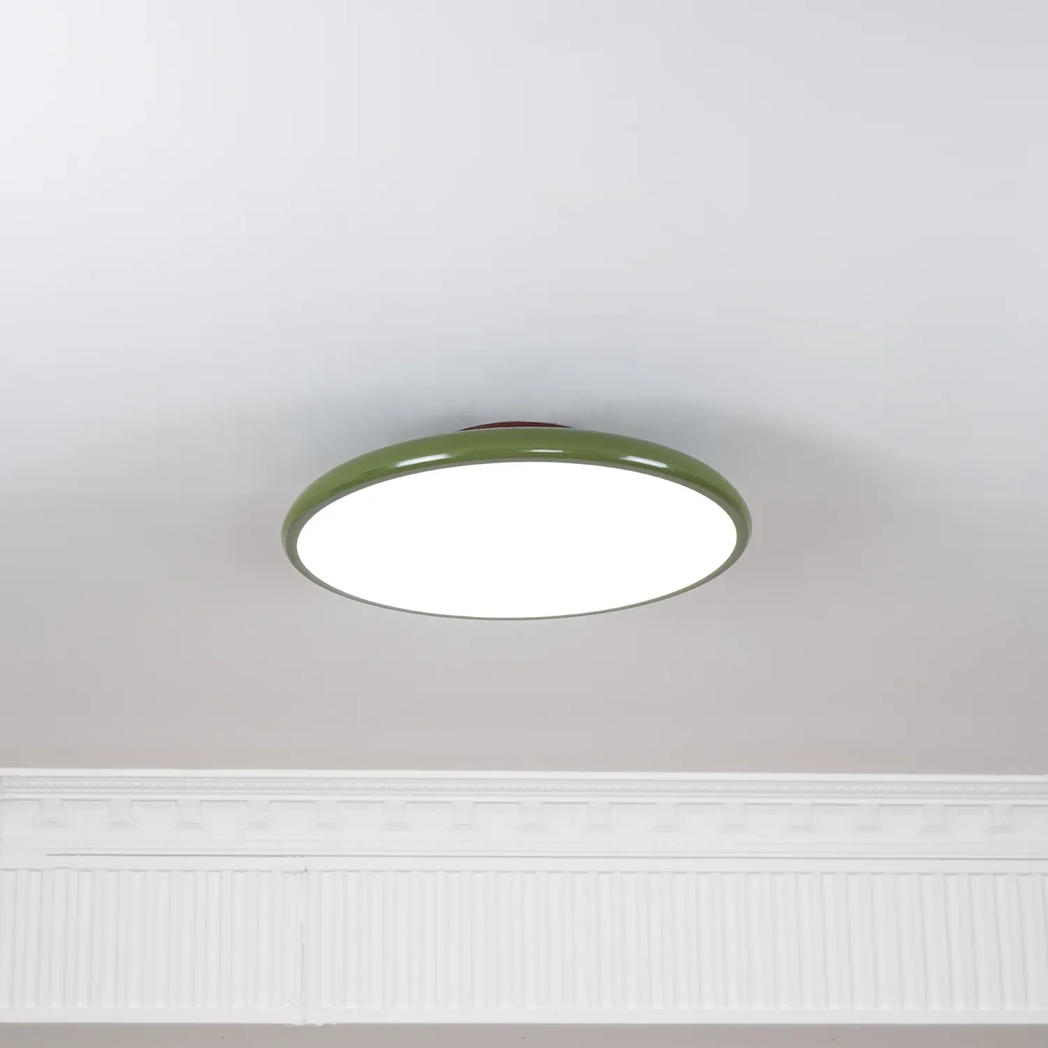 Hailie Minimalism Metal Acrylic Ceiling Lamp Bedroom Living Room