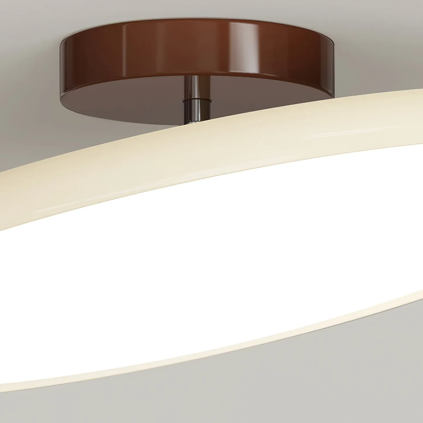 Hailie Minimalism Metal Acrylic Ceiling Lamp Bedroom Living Room