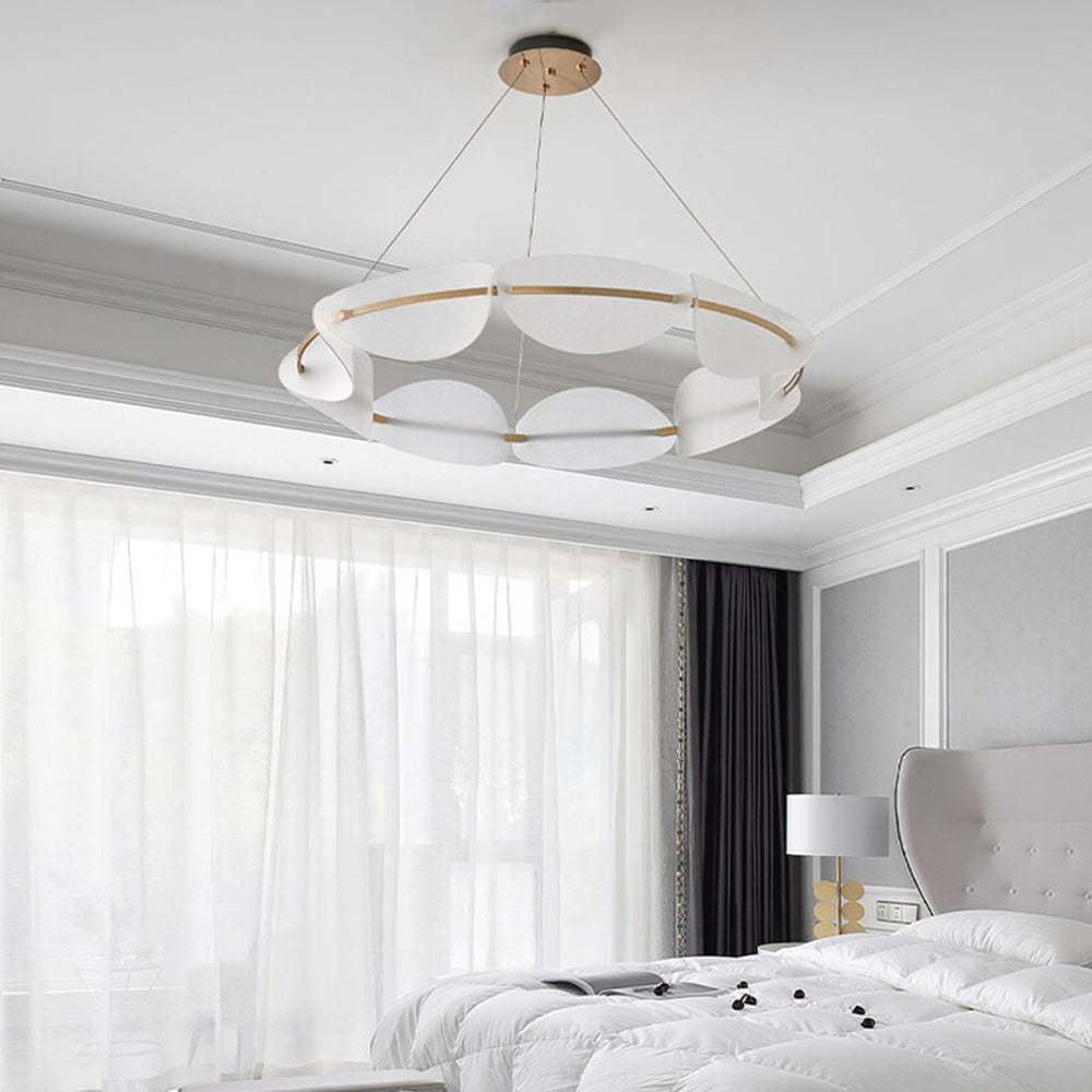 Bella Moderne Ringvormige Metalen Hanglamp Slaapkamer/Eetkamer