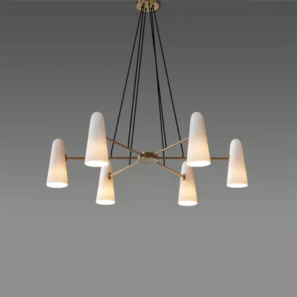 Alessio Minimalism Metal Glass Pendant Light Dining Room Bedroom