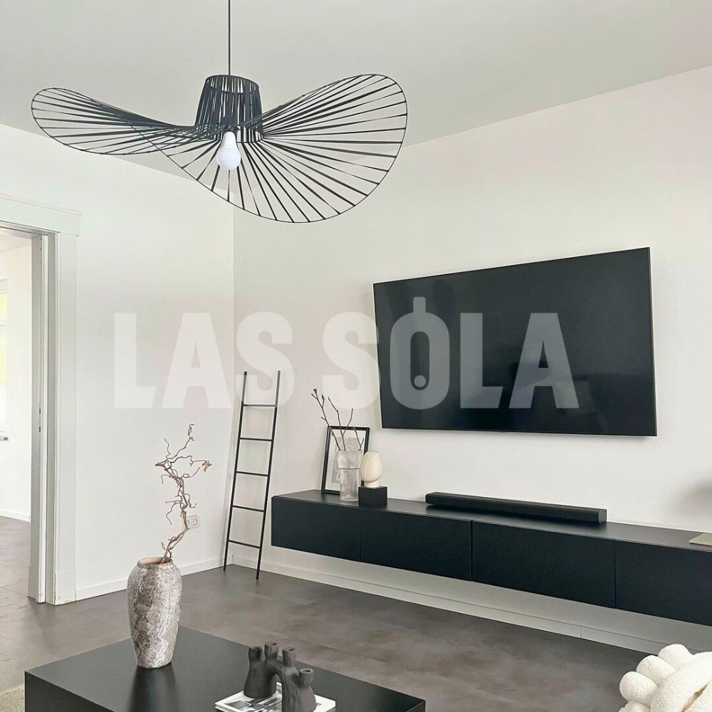 Renée Design LED Hanglamp Zwart/Bruin/Gouden/Wit Rotan Woon/Slaapkamer