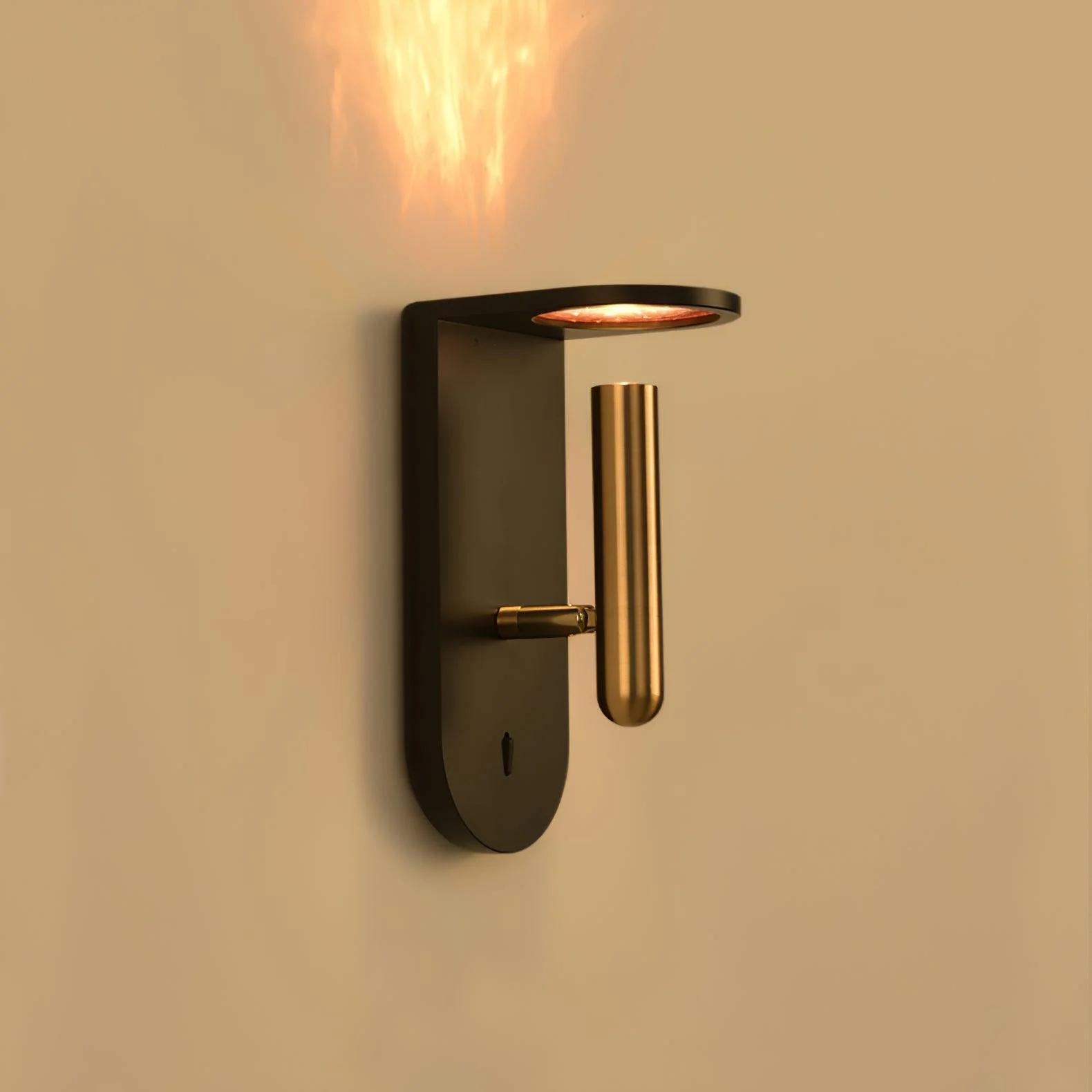 Edge Minimalisme Acryl Metaal Zwarte Witte Wandlamp Eetkamer Slaapkamer