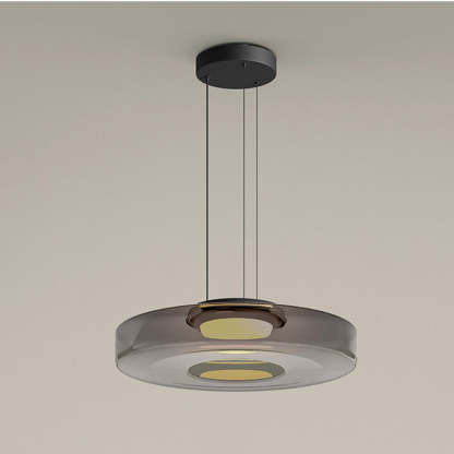 Hailie Modern Keuken Eiland Glas Hanglampen Woonkamer