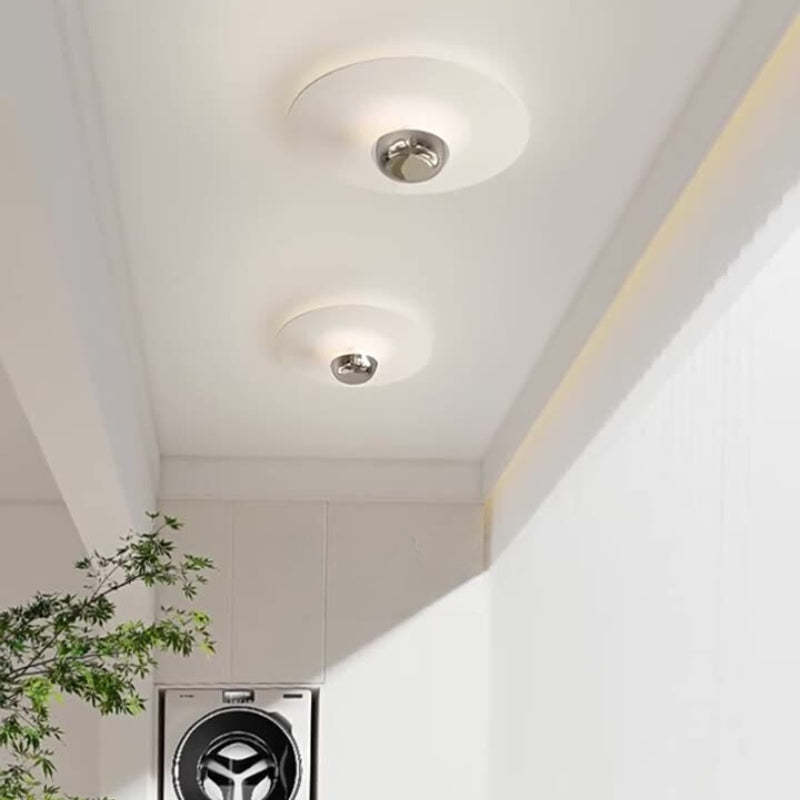 Rustique Metaal Plafondlamp Wit Woonkamer Slaapkamer | Las Sola