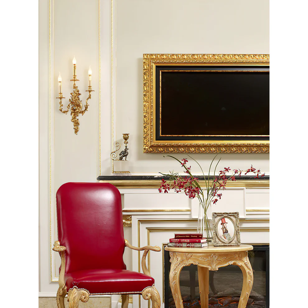 Alessio Vintage Palace Candle Wall Light Living Room Bedroom Bathroom
