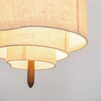 Renée Modern Kiezelsteen Stof Hanglampen Slaapkamer Eetkamer