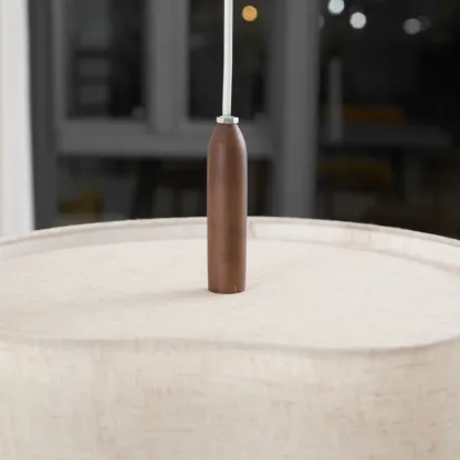 Renée Modern Kiezelsteen Stof Hanglampen Slaapkamer Eetkamer