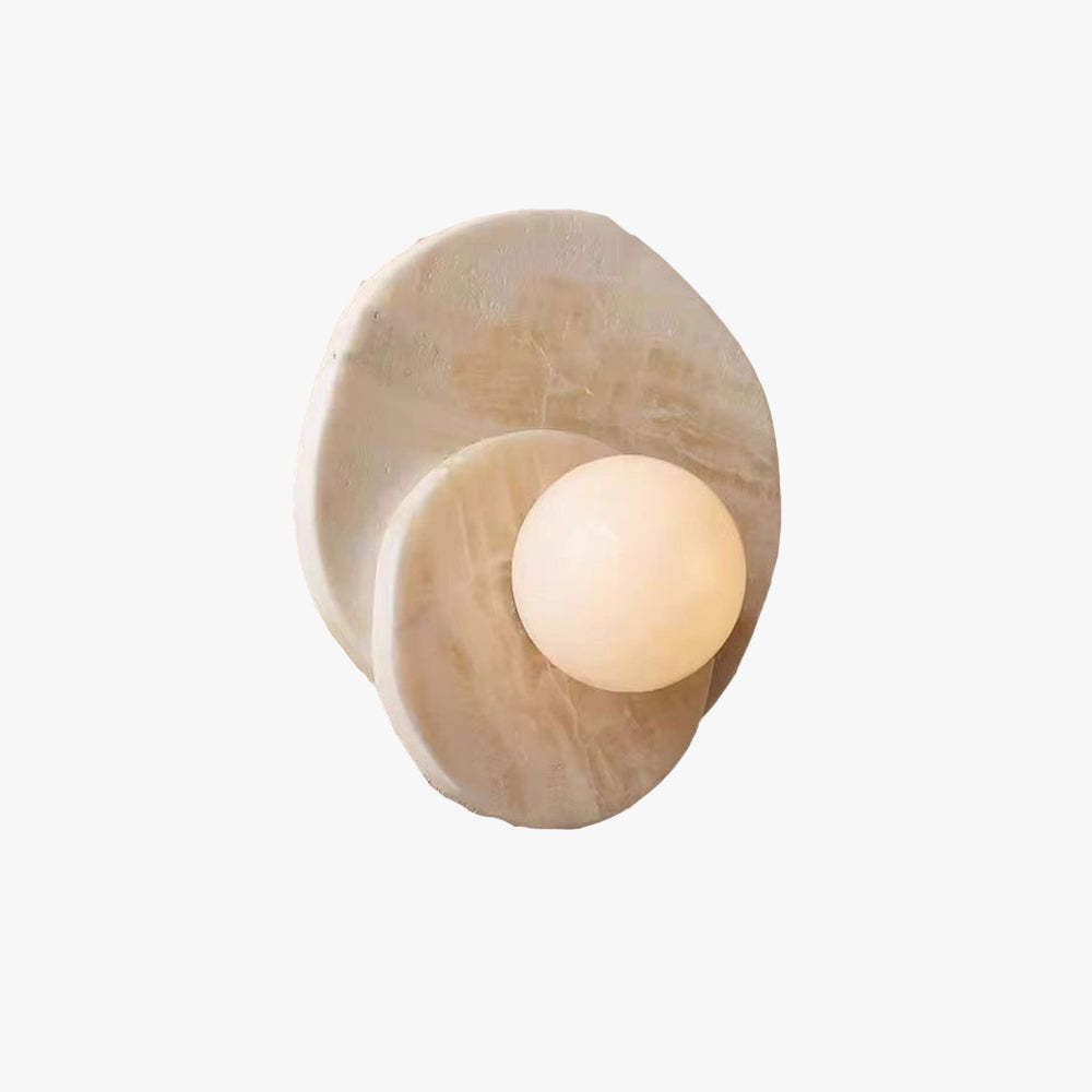 Meza Frans LED Rock Glas Binnen Wandlampen Woonkamer
