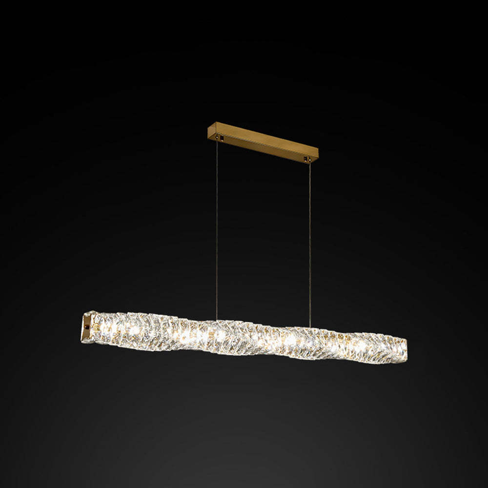 Kristy Mderne Cilindrisch LED Hanglamp Metaal/Crystal Goud/Silver Slaap/Woon/Eetkamer