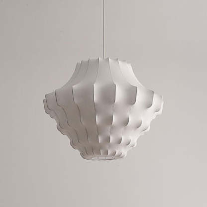 Renée Design LED Hanglamp Wit Metaal/Stof Slaap/Eet/Woonkamer