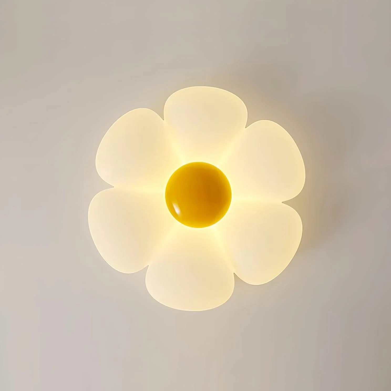 Quinn Modern Metal PE Acrylic Ceiling Light Bedroom Living Room