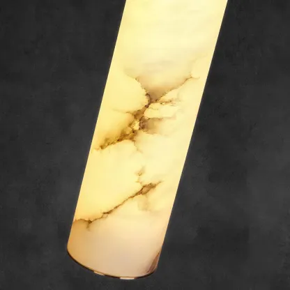 Hailie Modern Brass Resin Pendant Light Living Room Bedroom Bathroom