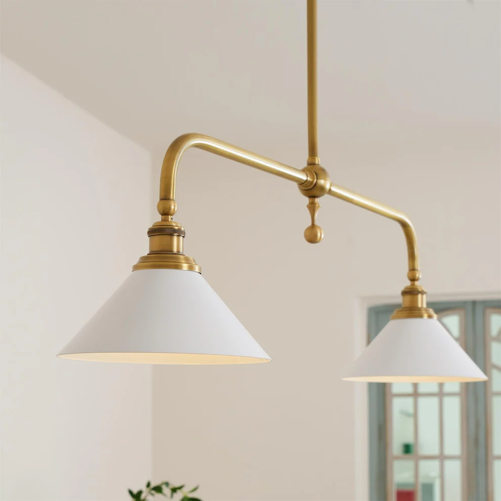 Alessio Vintage Metal Ceramics Pendant Light Shades Dining Room Bedroom