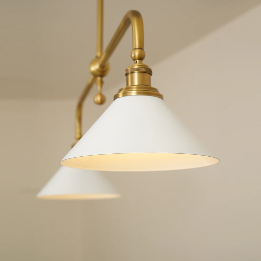 Alessio Vintage Metal Ceramics Pendant Light Shades Dining Room Bedroom