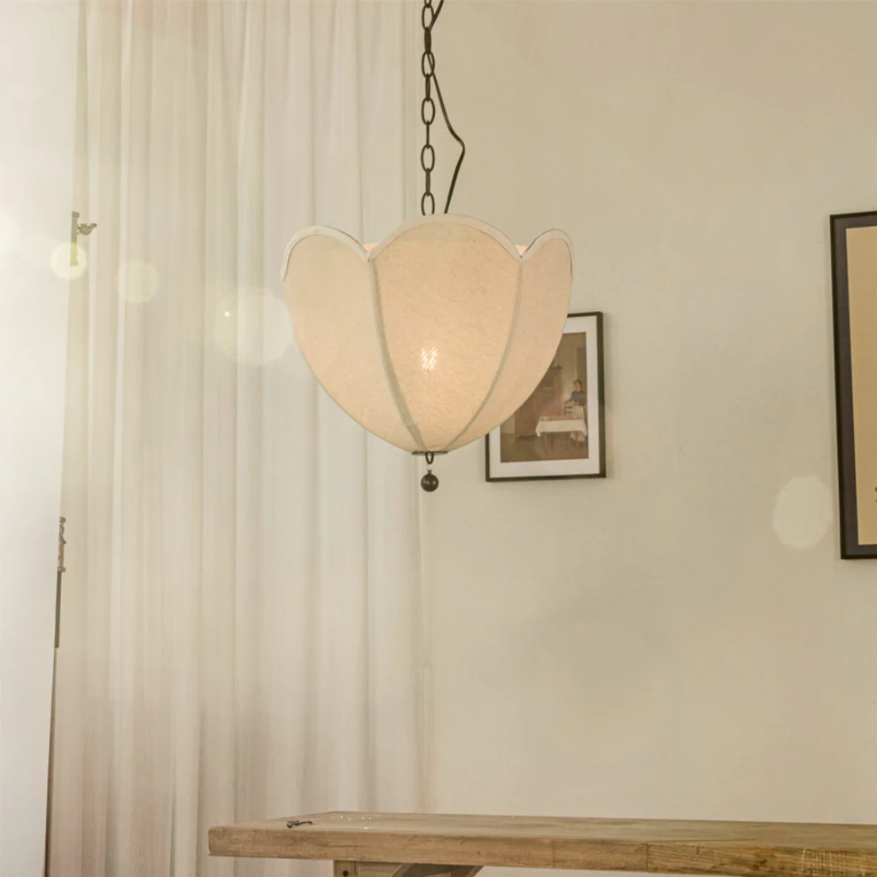 Renée Modern Bloem Stof Hanglampen Lampenkap Slaapkamer Eetkamer
