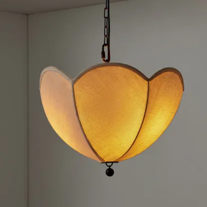 Renée Modern Bloem Stof Hanglampen Lampenkap Slaapkamer Eetkamer