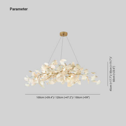 Olivia Moderne Design LED Kroonluchter Wit Gouden Metaal Woonkamer