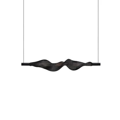 Edge Modern Unusual Fiber Pendant Light Shades Living Dining Room