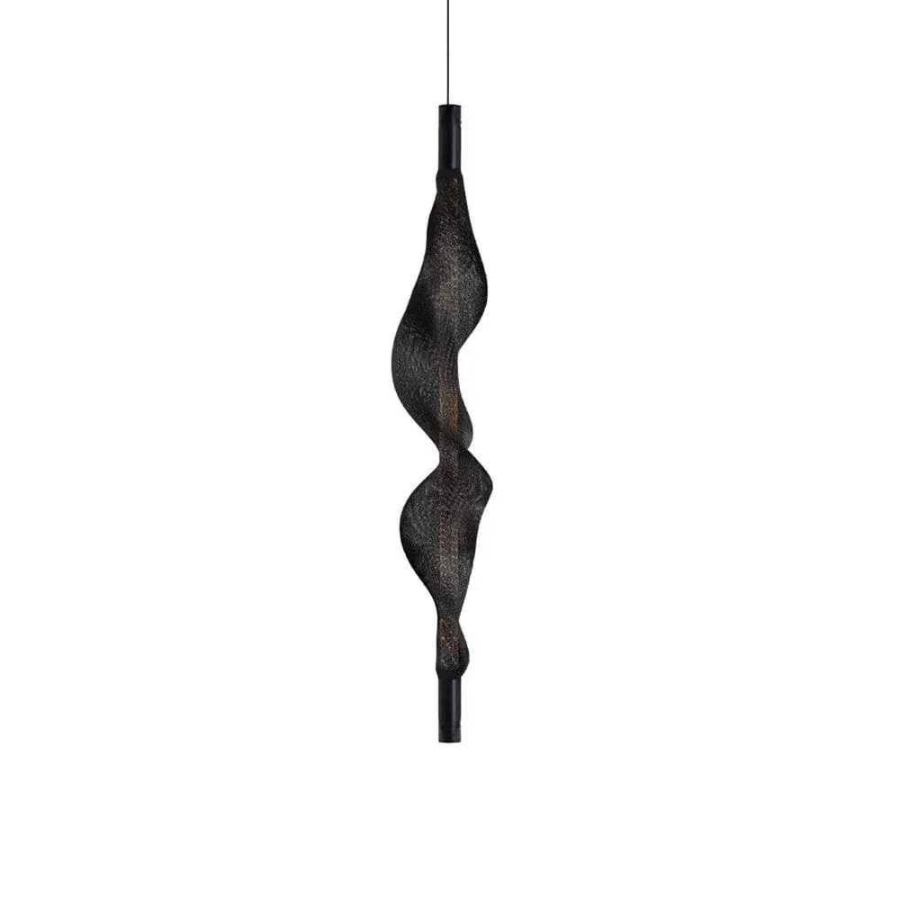 Edge Modern Unusual Fiber Pendant Light Shades Living Dining Room