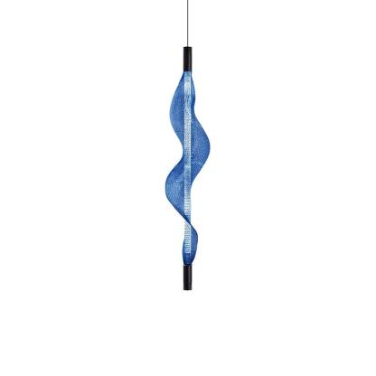 Edge Modern Unusual Fiber Pendant Light Shades Living Dining Room