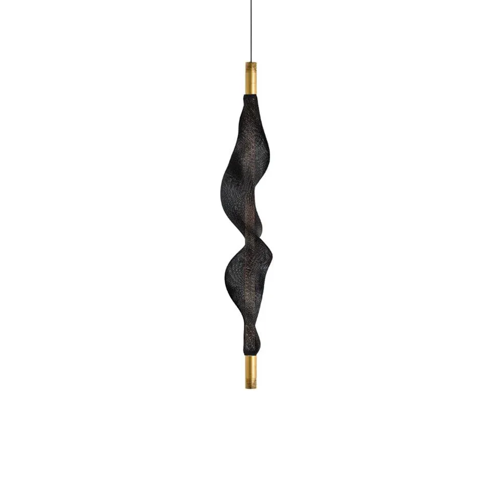 Edge Modern Unusual Fiber Pendant Light Shades Living Dining Room