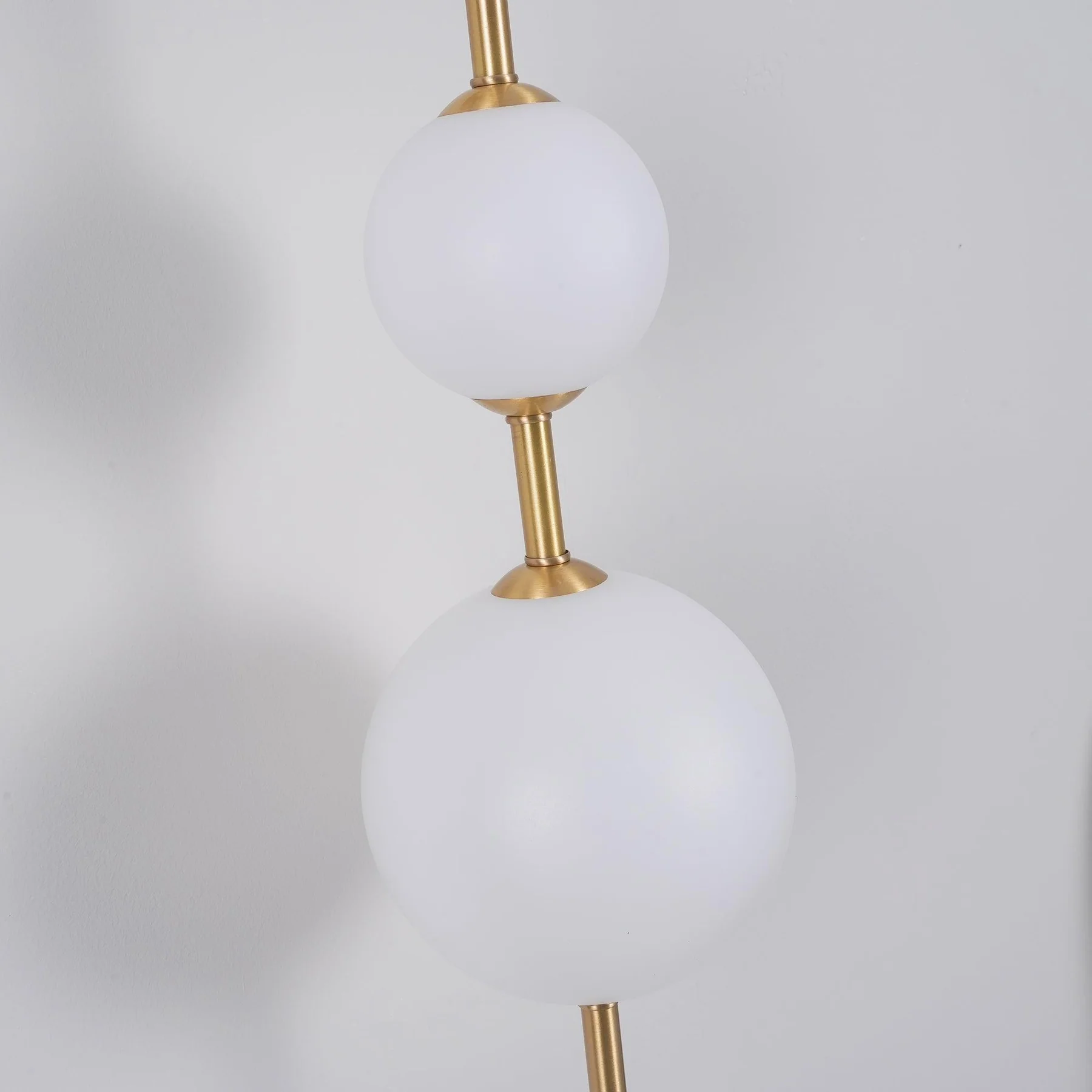 Edge Minimalism Metal Glass Plastic Wall Lamp Bedroom Living Room