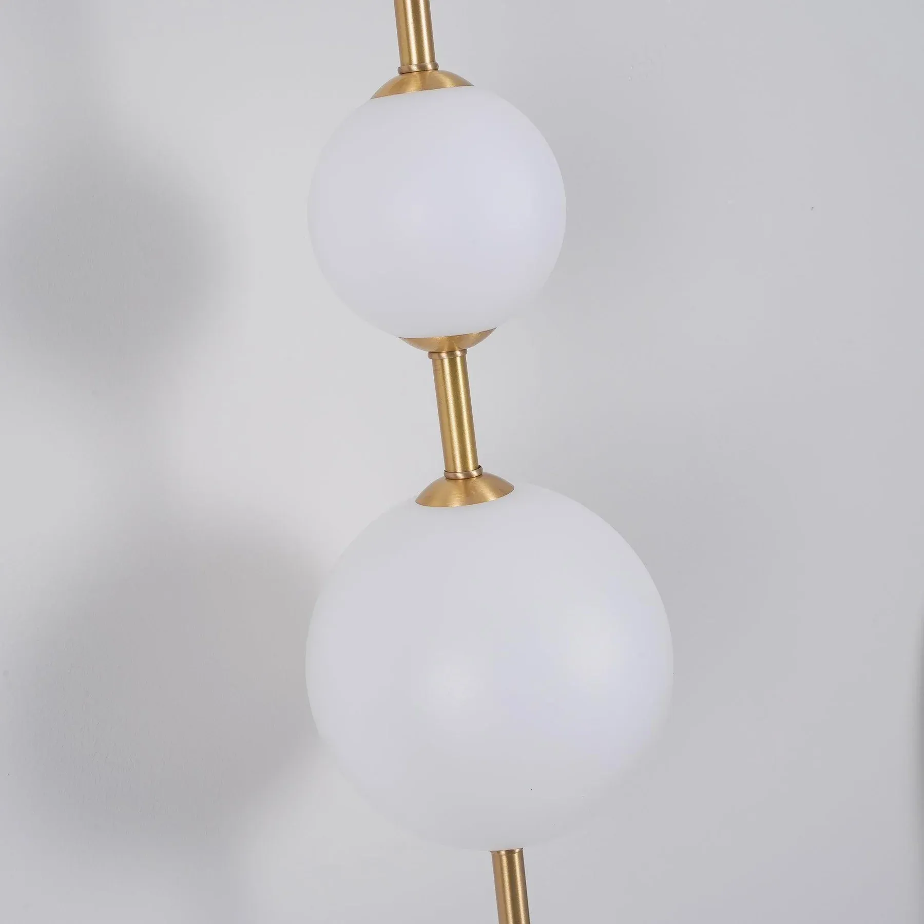 Edge Minimalism Metal Glass Plastic Wall Lamp Bedroom Living Room