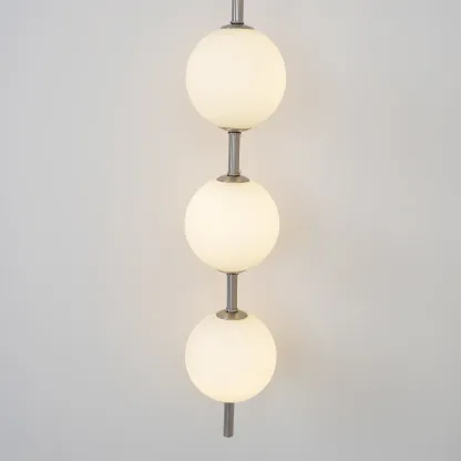 Edge Minimalism Metal Glass Plastic Wall Lamp Bedroom Living Room