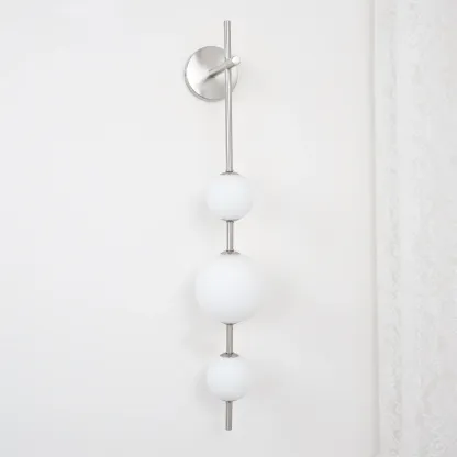 Edge Minimalism Metal Glass Plastic Wall Lamp Bedroom Living Room