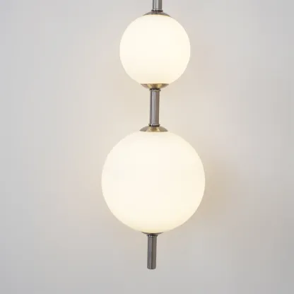 Edge Minimalism Metal Glass Plastic Wall Lamp Bedroom Living Room
