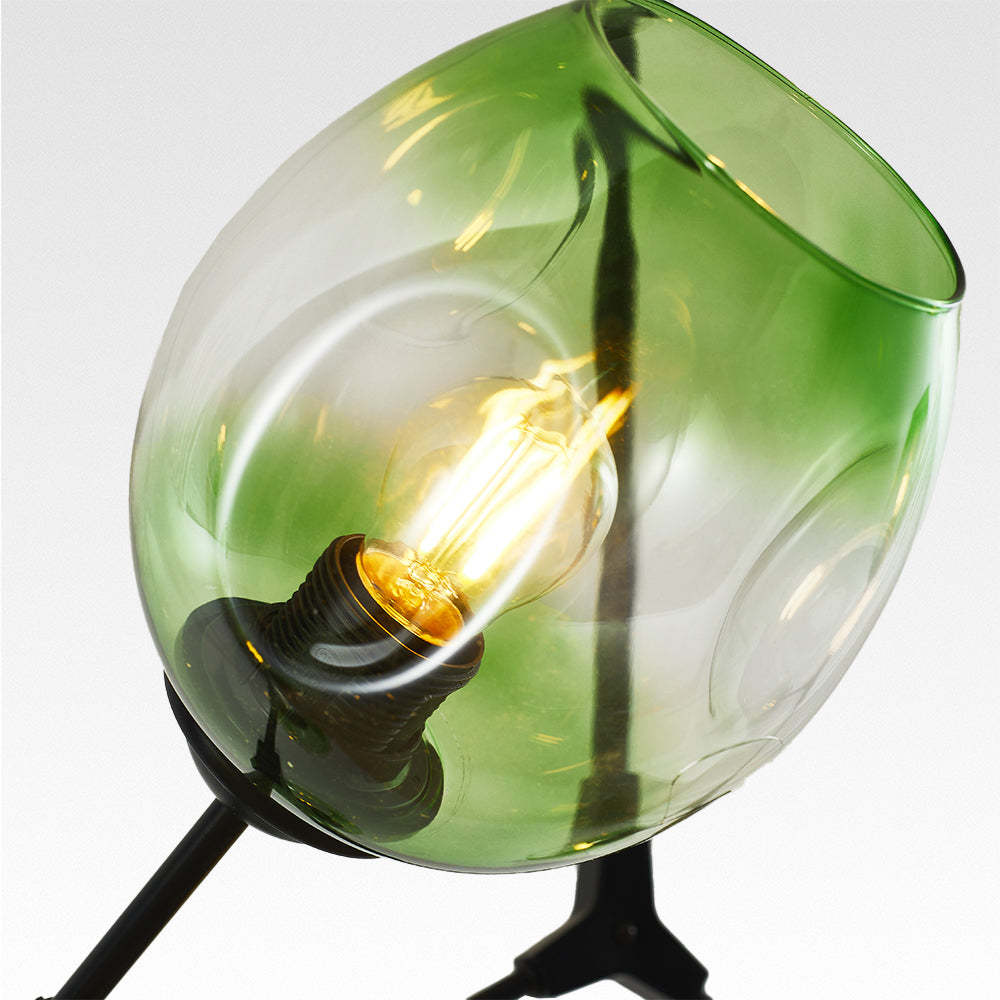 Valentina Ronde LED Hanglampen Metaal Glas Slaapkamer Woonkamer