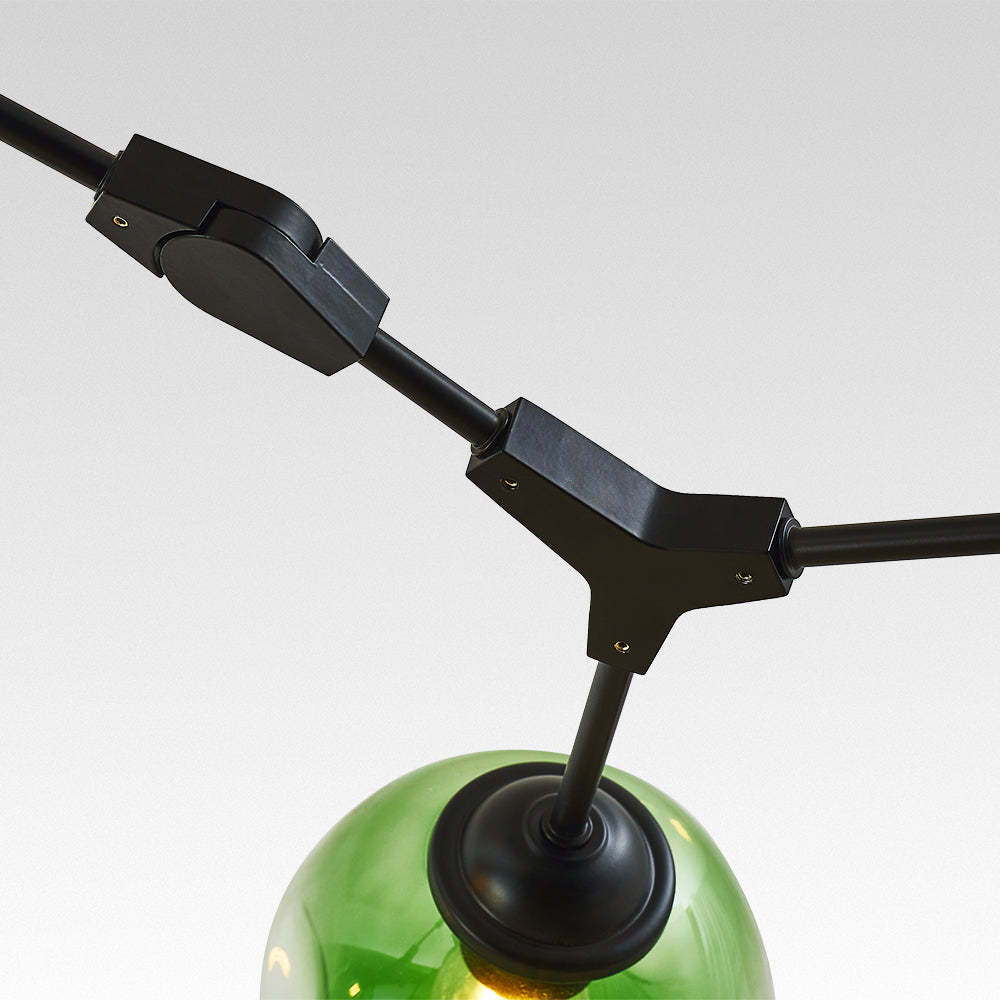 Valentina Ronde LED Hanglampen Metaal Glas Slaapkamer Woonkamer