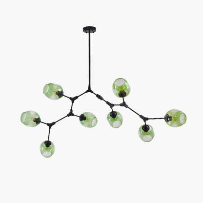 Valentina Ronde LED Hanglampen Metaal Glas Slaapkamer Woonkamer