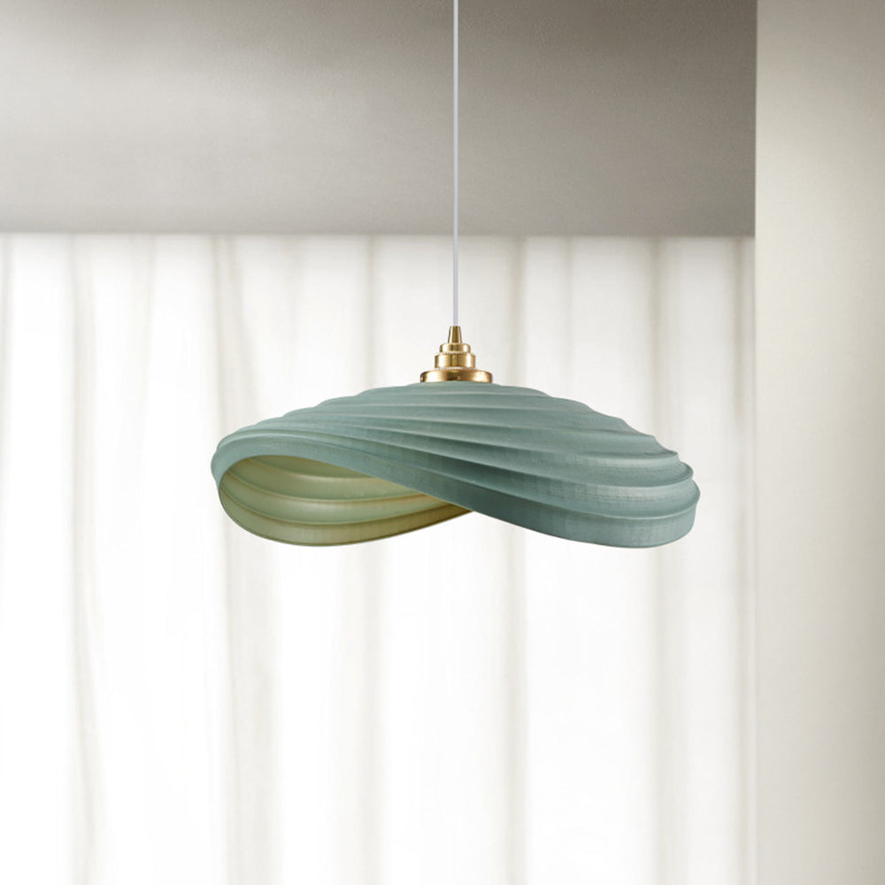 Renée Moderne LED Hanglamp Metaal/Stof Wit/Beige/Groen Slaapkamer
