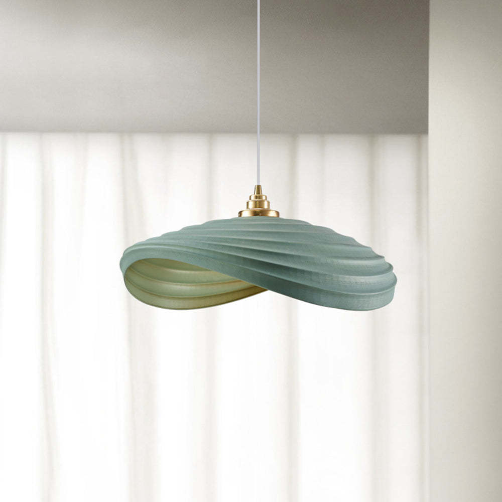 Renée Moderne LED Hanglamp Metaal/Stof Wit/Beige/Groen Slaapkamer
