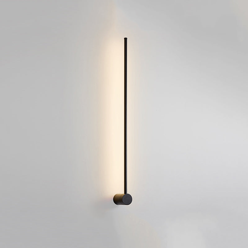 Edge Moderne Industrie Design LED Wandlamp Zwart Metaal Hal Tuin