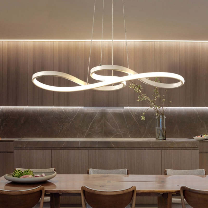 Louise Design LED Hanglamp Metal/Silicone Zwart/Wit/Goud Slaap/Eet/Woonkamer