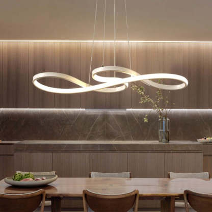Louise Design LED Hanglamp Metal/Silicone Zwart/Wit/Goud Slaap/Eet/Woonkamer