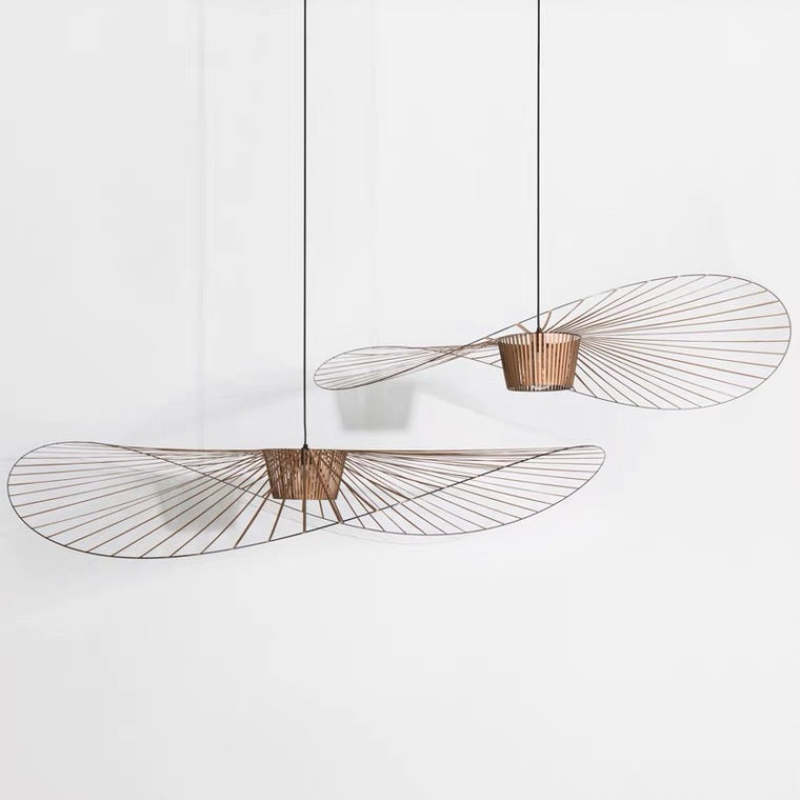 Renée Design LED Hanglamp Zwart/Bruin/Gouden/Wit Rotan Woon/Slaapkamer