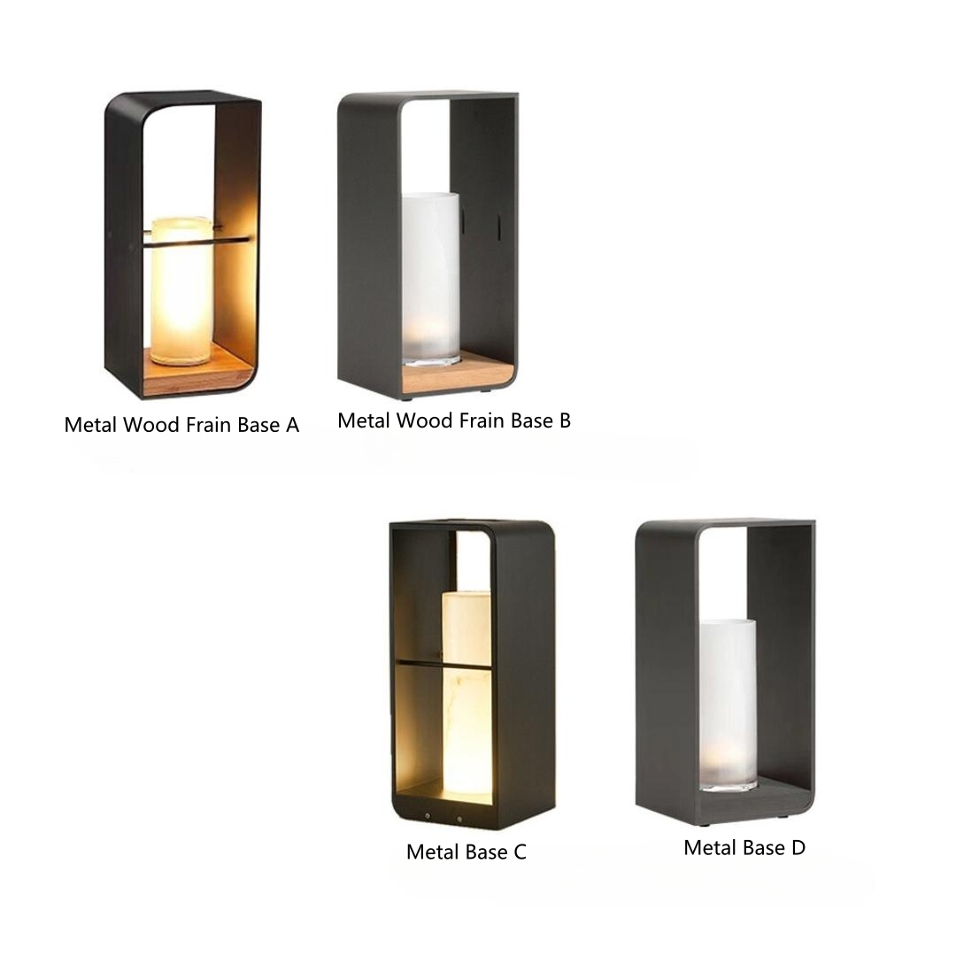 Orr Moderne Cilinder LED Buitenlamp Metaal Zwart Tuin/Stoeprand/Balkon