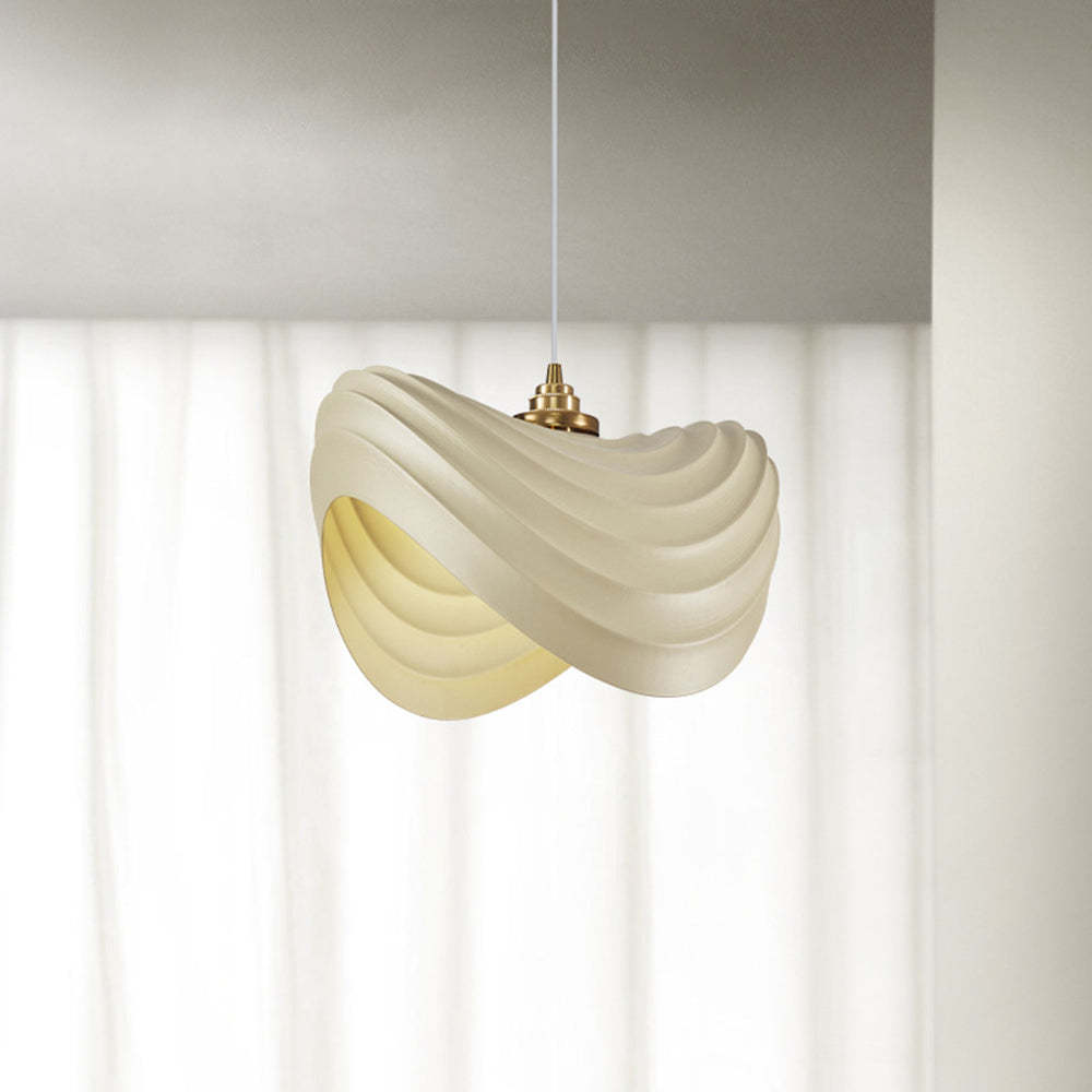 Renée Moderne LED Hanglamp Metaal/Stof Wit/Beige/Groen Slaapkamer