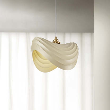 Renée Moderne LED Hanglamp Metaal/Stof Wit/Beige/Groen Slaapkamer
