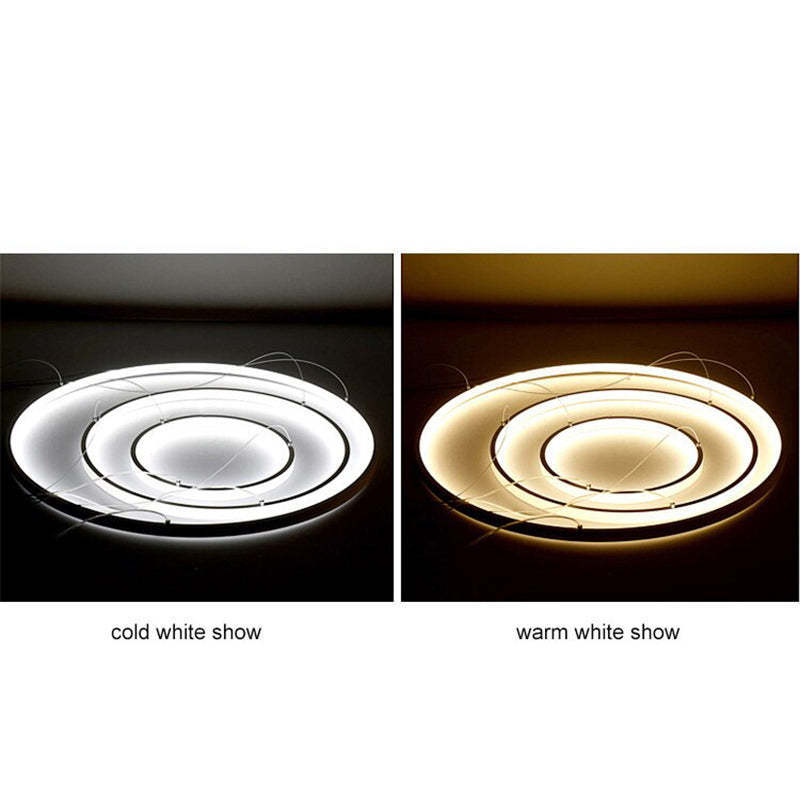 Arisha Design LED Hanglamp Gouden Wit Zwart Metaal Glas Eetkamer
