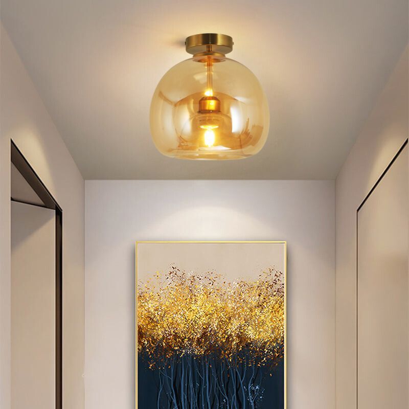 Modern Ronde LED Plafondlamp Goud/Zwart Slaap/Eet/Woonkamer | Las Sola