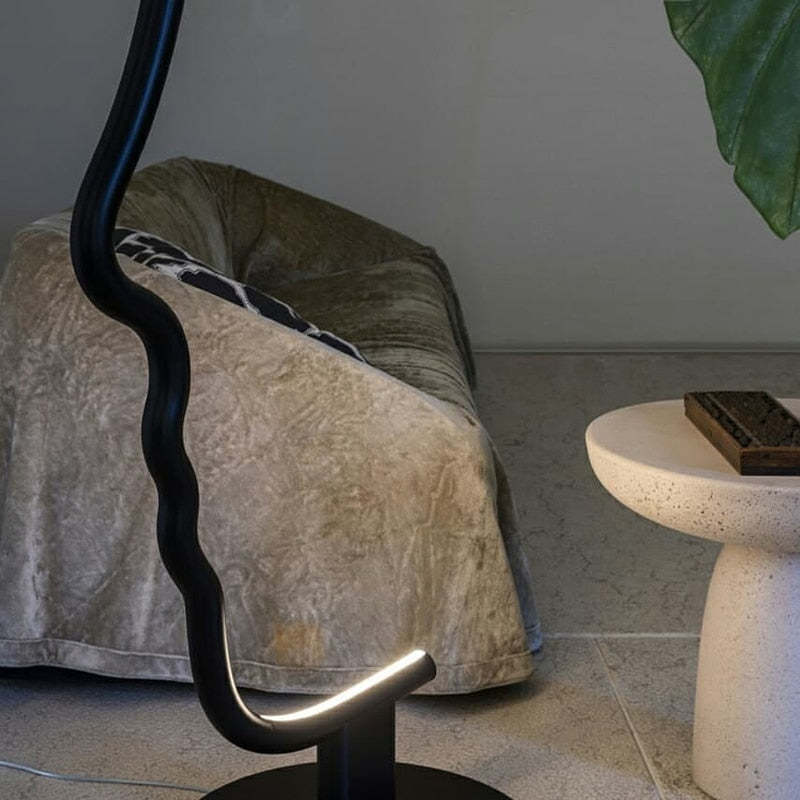 Edge Postmodern Menselijk Gezicht LED Vloerlampen Slaapkamer Woonkamer