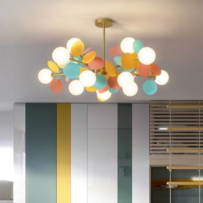 Jevon Design LED Hanglamp Acryl/Glas Woonkamer/Slaapkamer/Kinderkamer