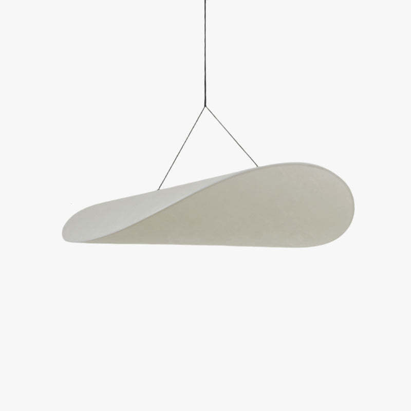 Renée Moderne LED Hanglamp Metaal/Kunstzijde Wit Slaap/Eet/Woonkamer