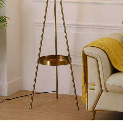Kady Design Sterrenbol LED Vloerlamp Gouden/Zwart Metaal/Glas Woon/Kinder/Slaapkamer